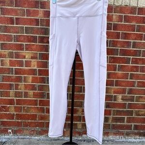 Fabletics Workout Activewear Pale Lavender Athleisure Yoga Meditation Workout